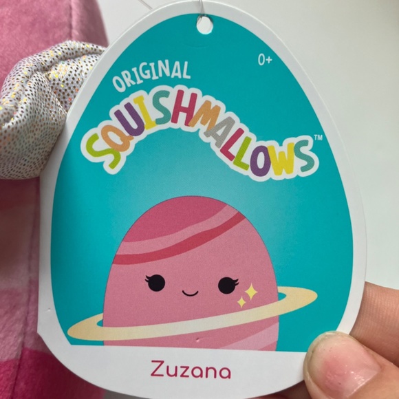NWT Pink Planet Squishmellow (Zuzana$ - Picture 2 of 3